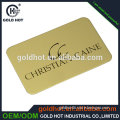 hot selling products china supplier laser cut metal business card metal card matte black metal business card